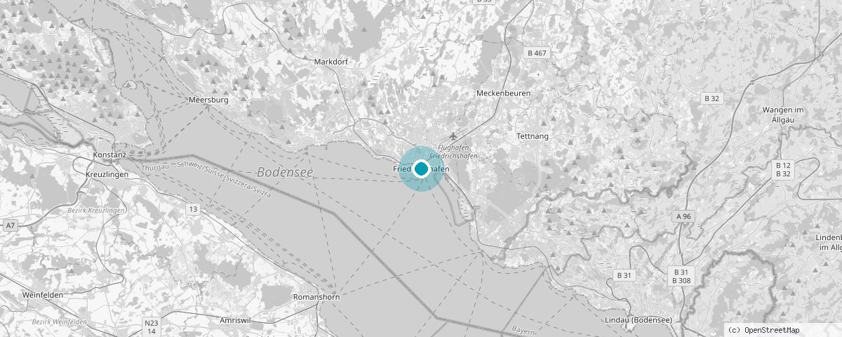 Friedrichshafen haritası