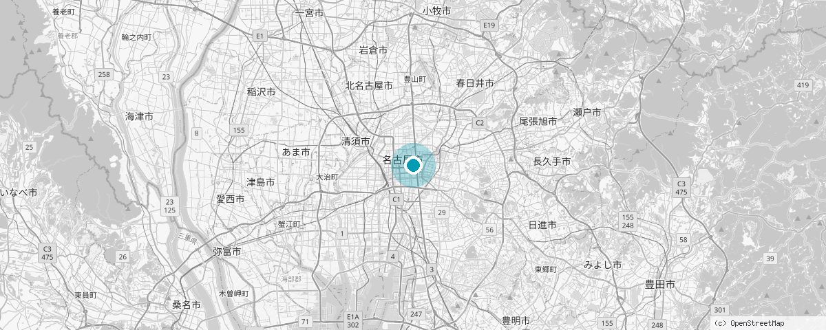 Nagoya haritası