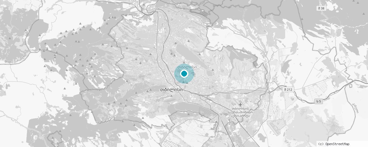 Tiflis haritası